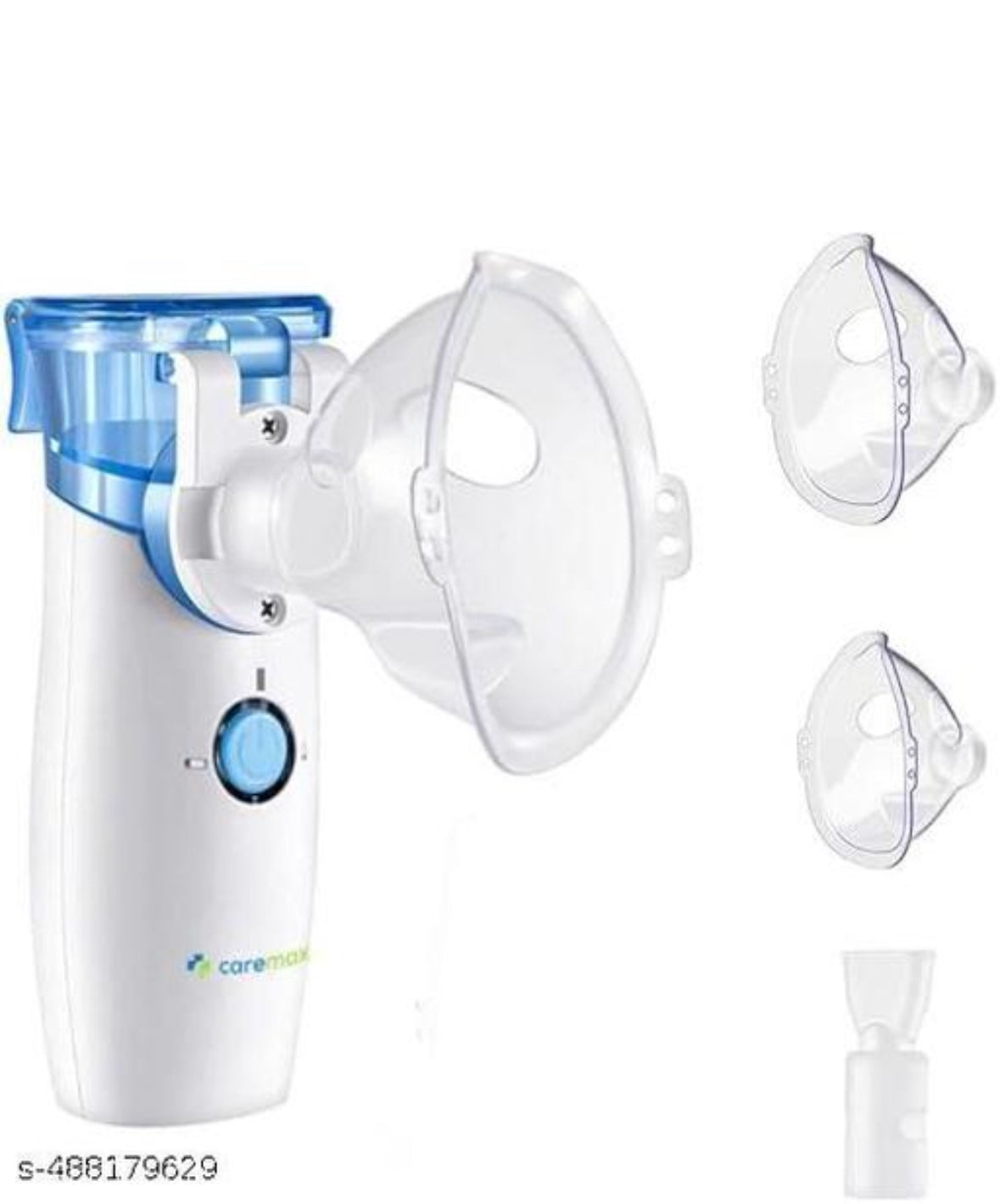 Premium Portable Mesh Nebulizer Machine for Kids & Adults – Handheld Inhaler with Masks & Mouthpiece for Breathing Relief