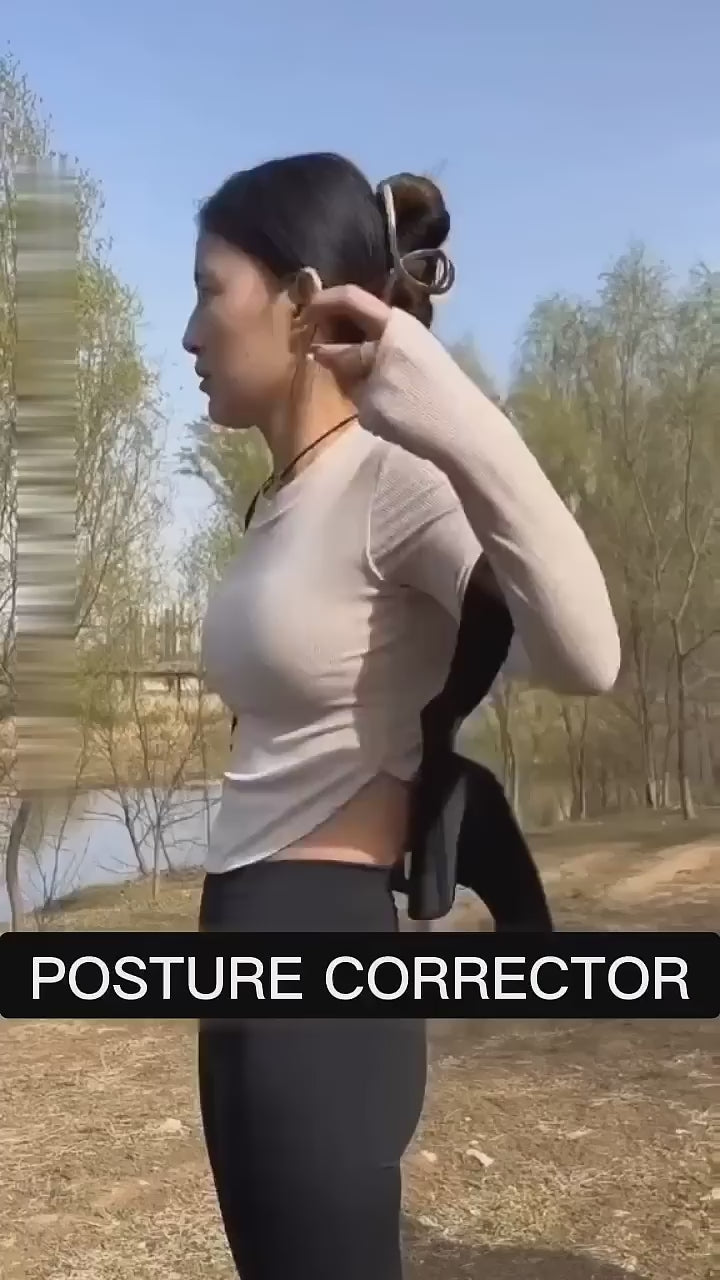 Adjustable Back Posture Corrector Belt – Relieves Slouching & Back Pain | Unisex Free Size